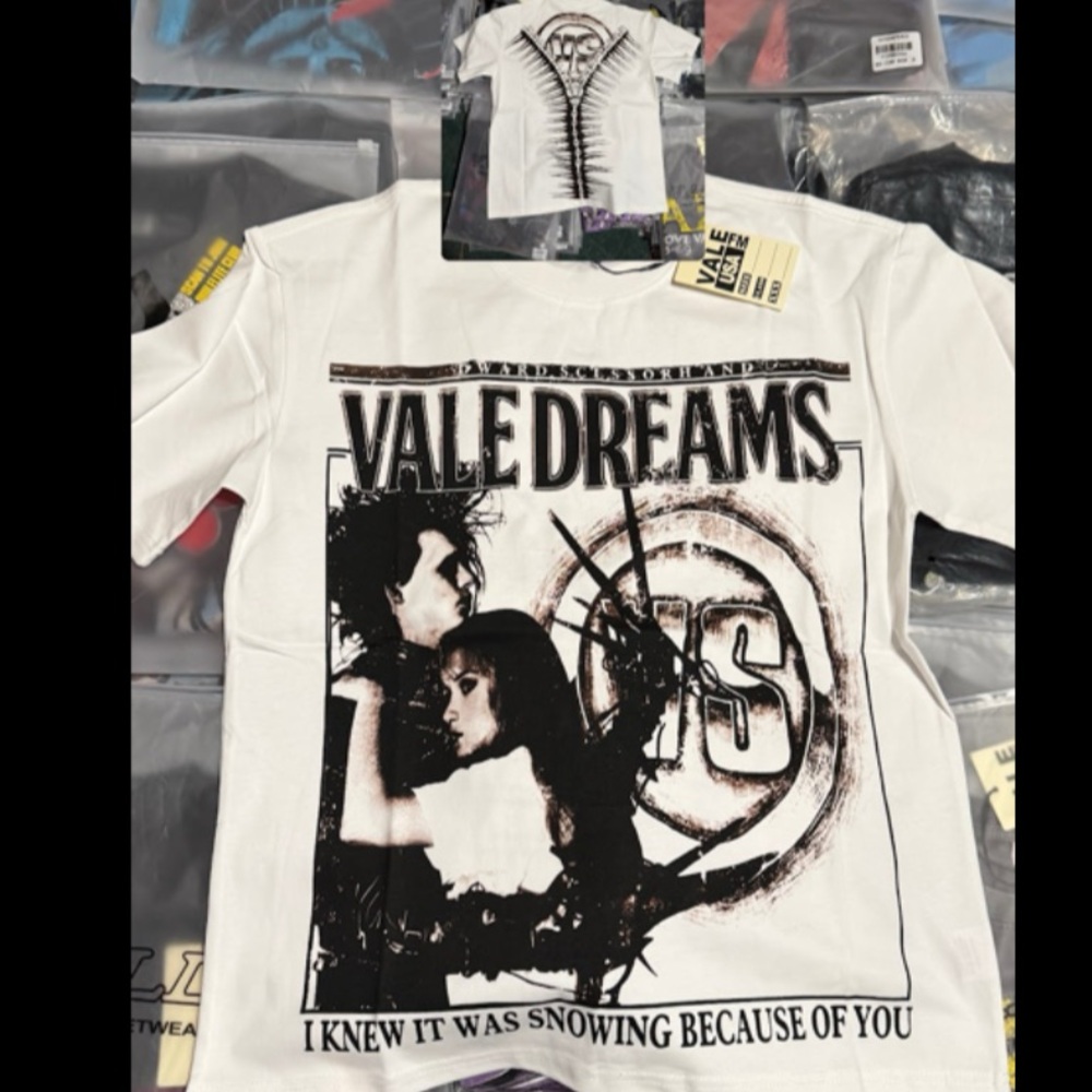 White Graphic Tee